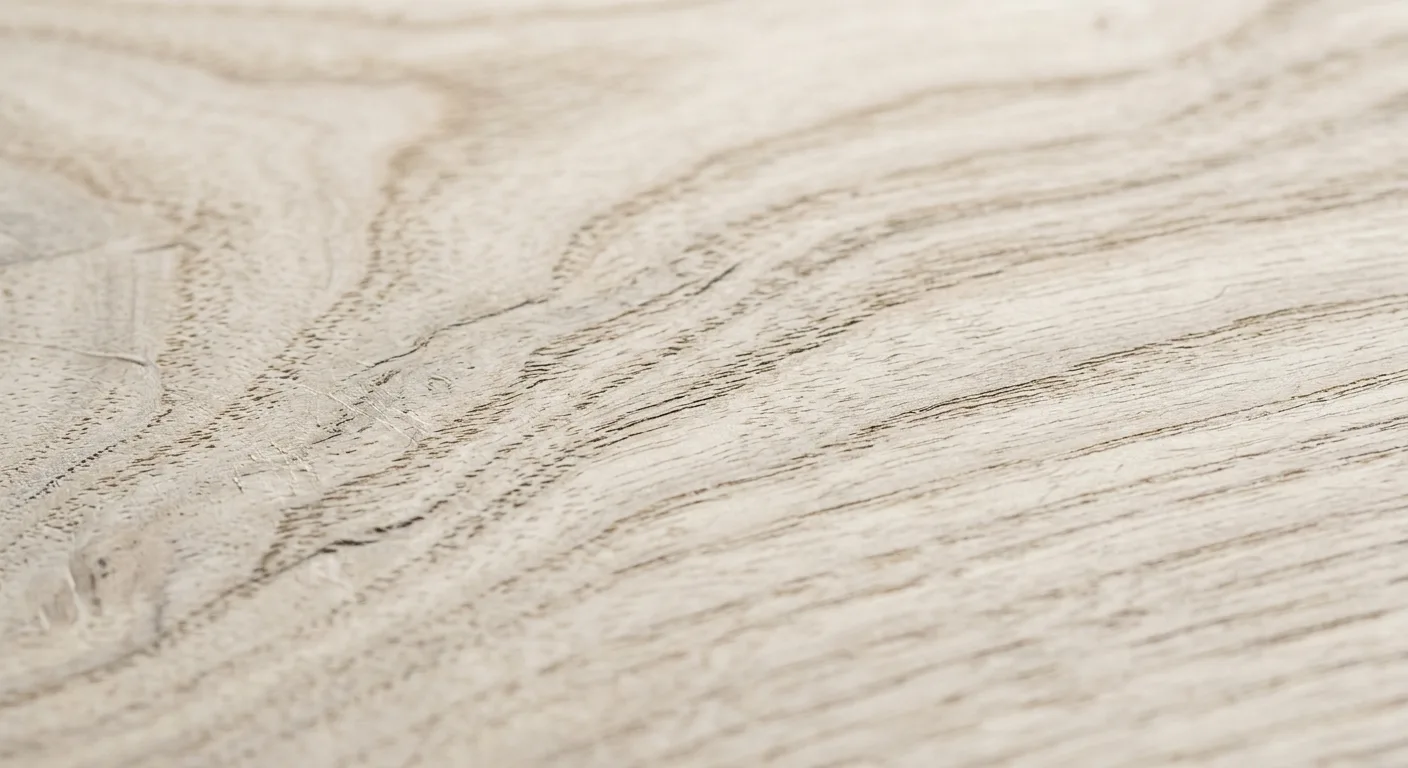 Detail světlého dubu — pracovní část